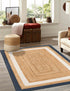 Woven Seaside Jute Collection Area Rug - Nantucket