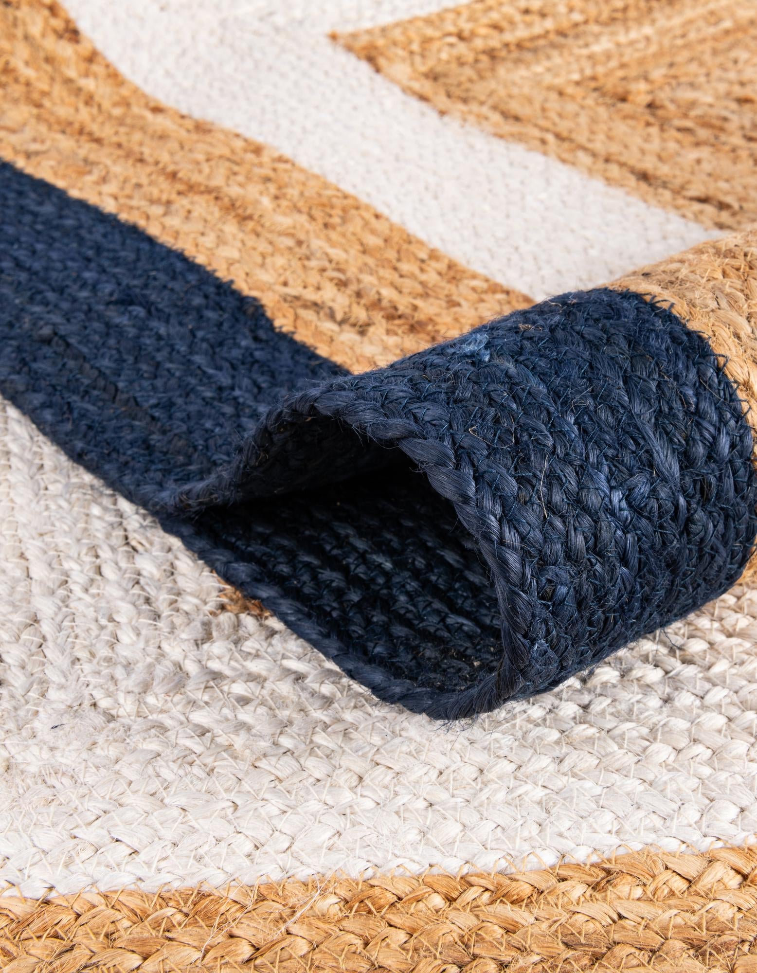 Woven Seaside Jute Collection Area Rug - Nantucket