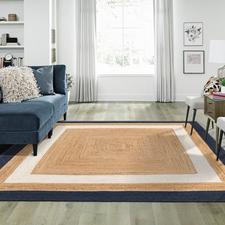 Woven Seaside Jute Collection Area Rug - Nantucket