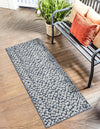 Savannah Escape Collection Area Rug - Mara Runner Navy Blue  lifestyle 98