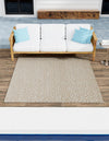 Savannah Escape Collection Area Rug - Mara Square Khaki  lifestyle 91