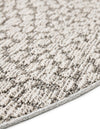 Savannah Escape Collection Area Rug - Mara Round Light Gray  lifestyle 141