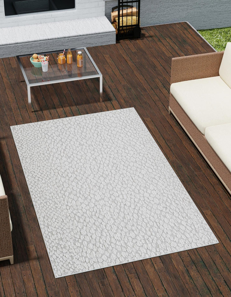 Savannah Escape Collection Area Rug - Mara Rectangle Light Gray  lifestyle 4