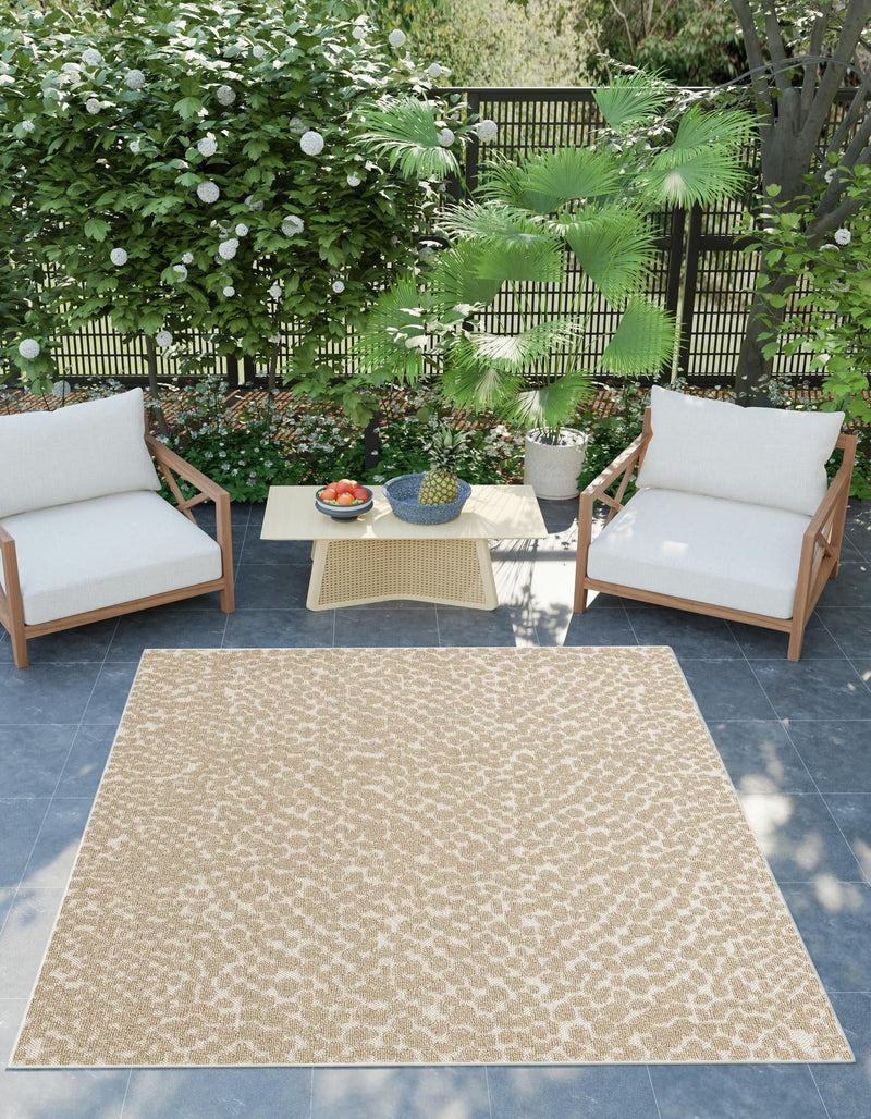 Savannah Escape Collection Area Rug - Mara Square Beige  lifestyle 109