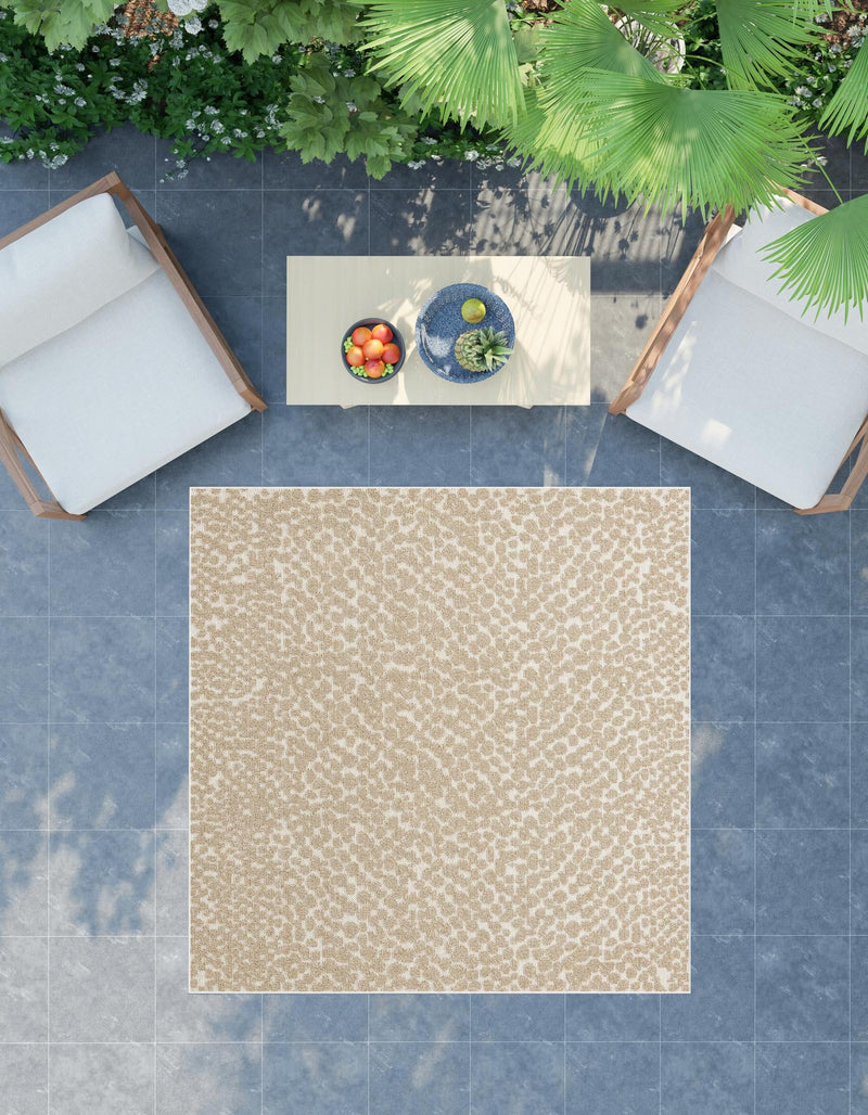 Savannah Escape Collection Area Rug - Mara Square Beige  lifestyle 153