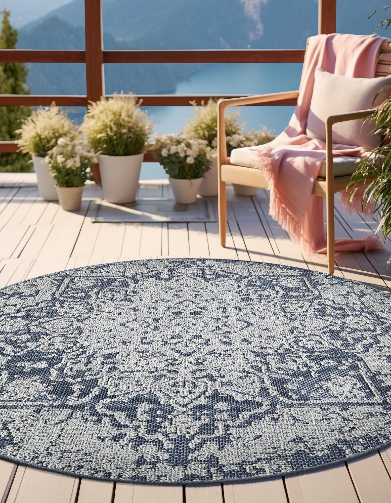 Patio Heritage Collection Area Rug - Santorini