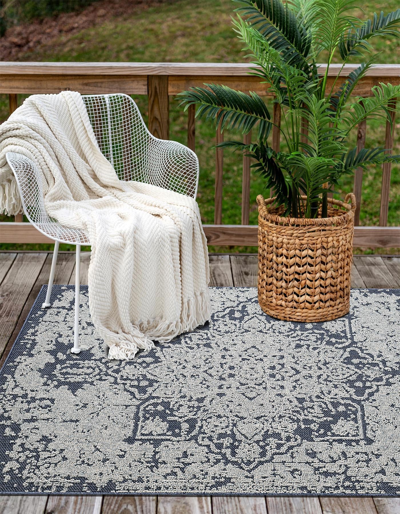 Patio Heritage Collection Area Rug - Santorini