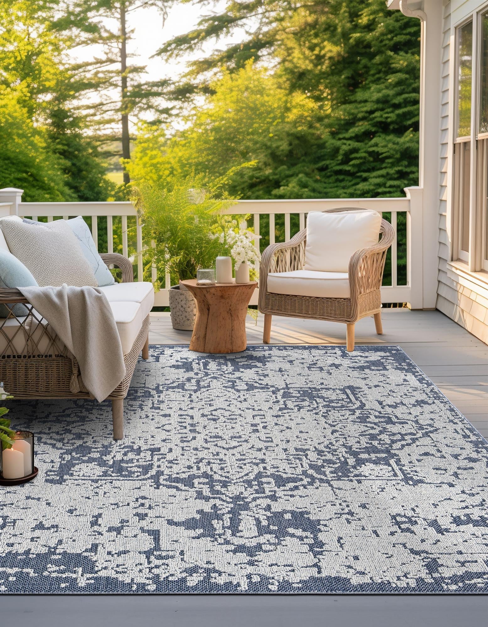 Patio Heritage Collection Area Rug - Santorini