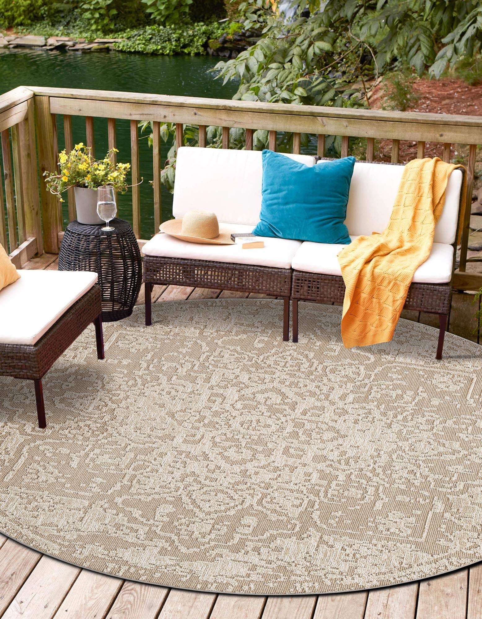 Patio Heritage Collection Area Rug - Santorini