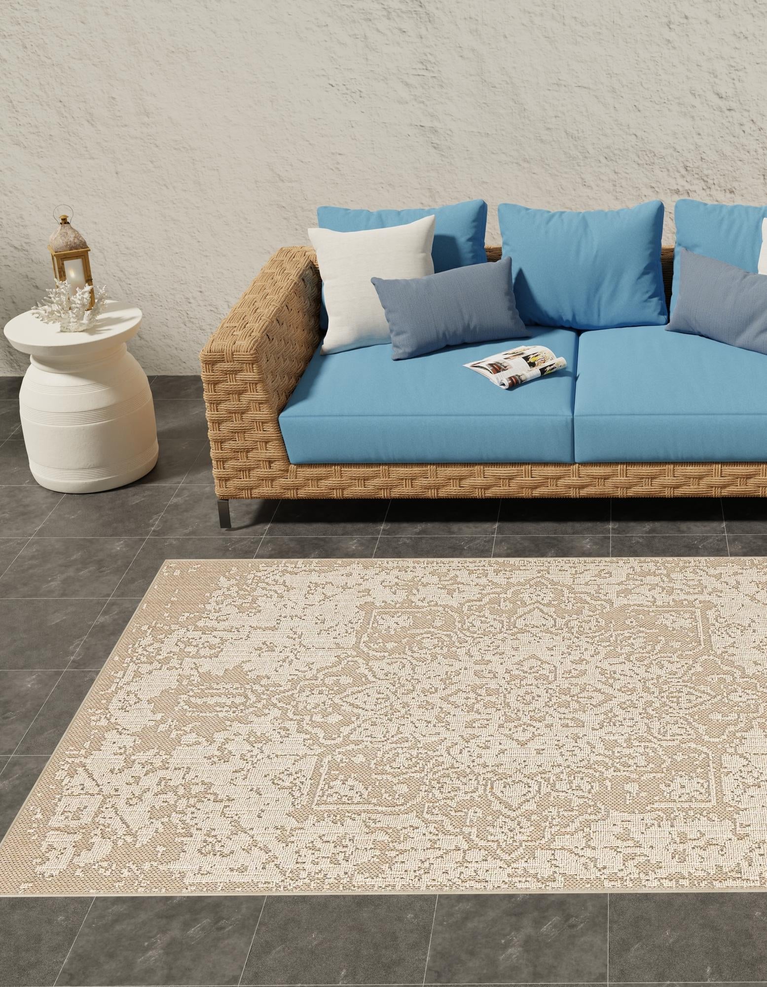 Patio Heritage Collection Area Rug - Santorini