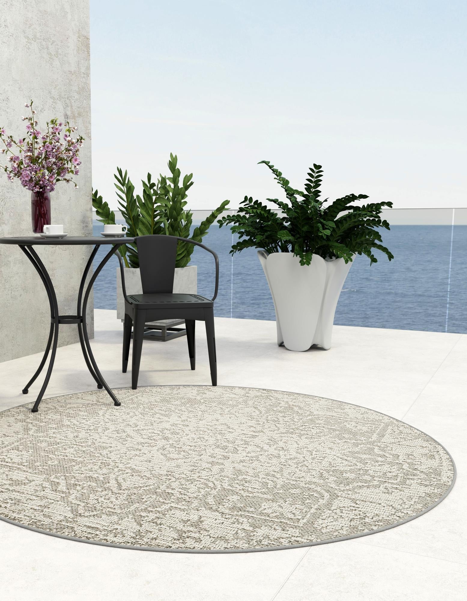 Patio Heritage Collection Area Rug - Santorini