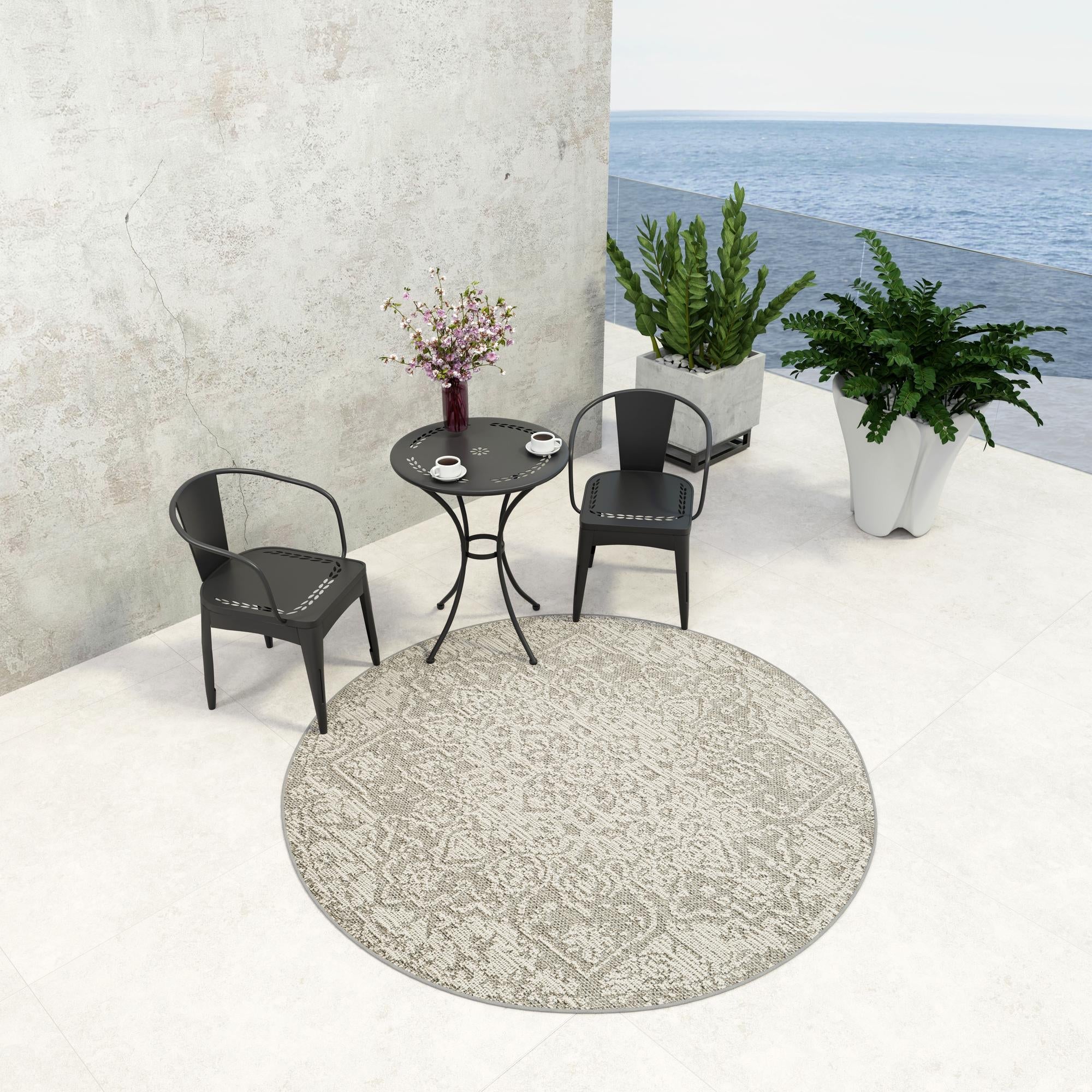 Patio Heritage Collection Area Rug - Santorini