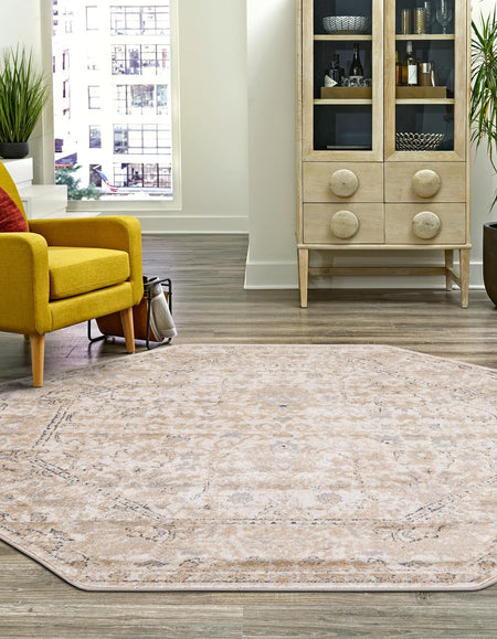 Cascade Range Collection Area Rug -  Shasta (Ivory)