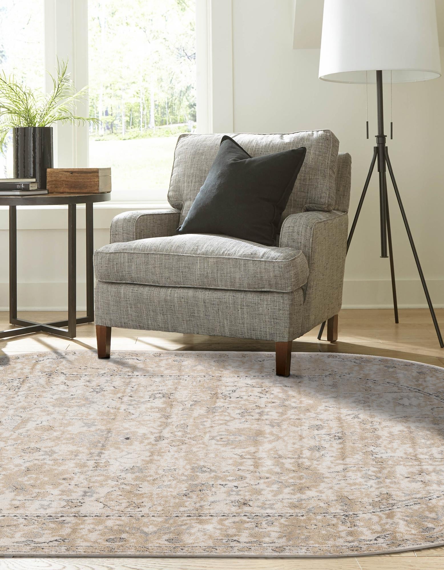 Cascade Range Collection Area Rug -  Shasta (Ivory)