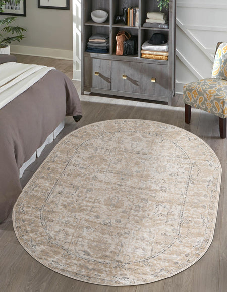 Cascade Range Collection Area Rug -  Shasta (Ivory)