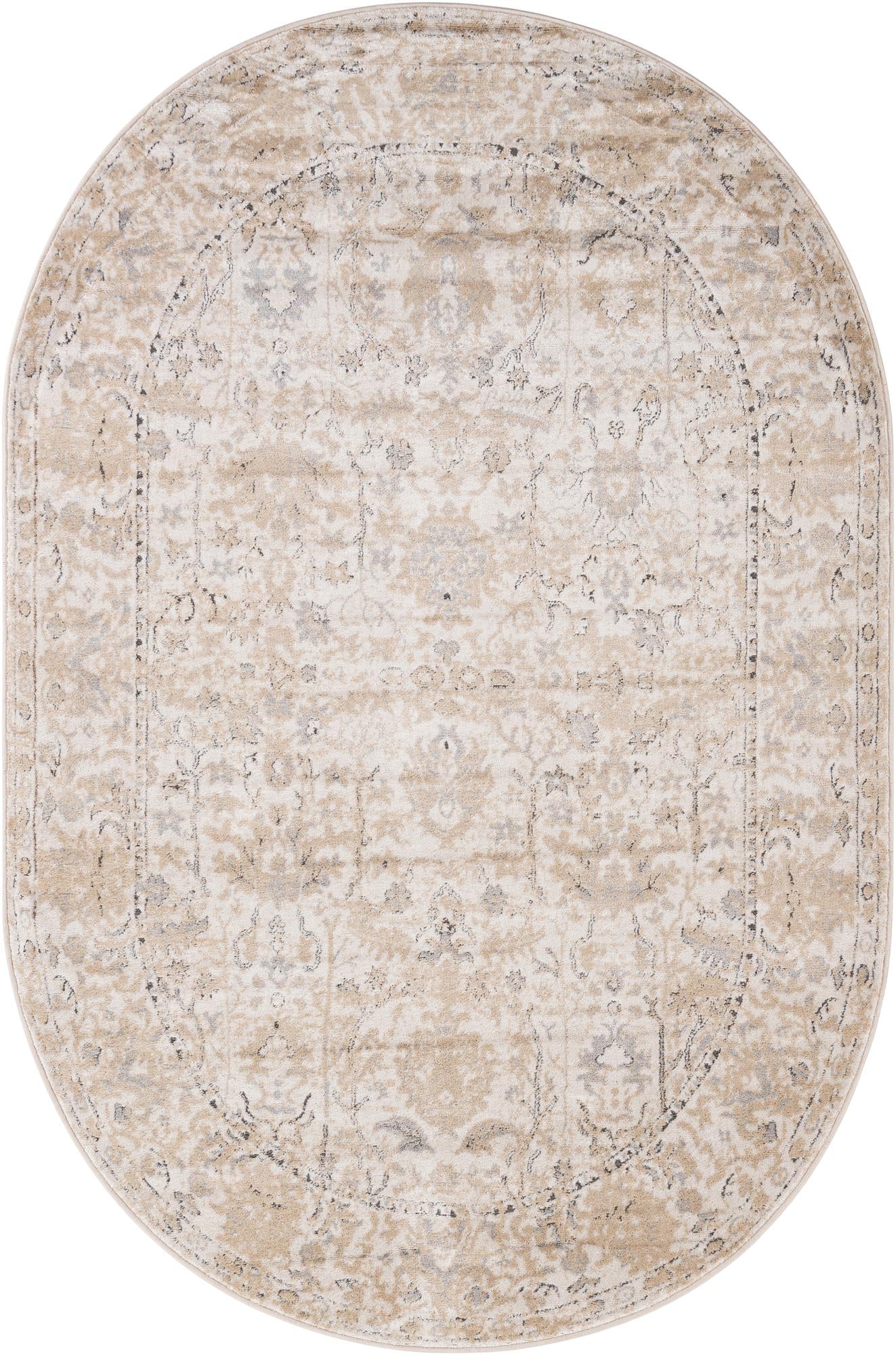 Cascade Range Collection Area Rug -  Shasta (Ivory)