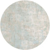 Lagoon Oasis Collection Area Rug -  Seagrass Round Teal  lifestyle 26