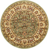 Jaipur Elegance Collection Area Rug -  Nahargarh (Grass Green) Round Grass Green Main