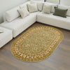 Jaipur Elegance Collection Area Rug -  Nahargarh (Green) Oval Green  lifestyle 76