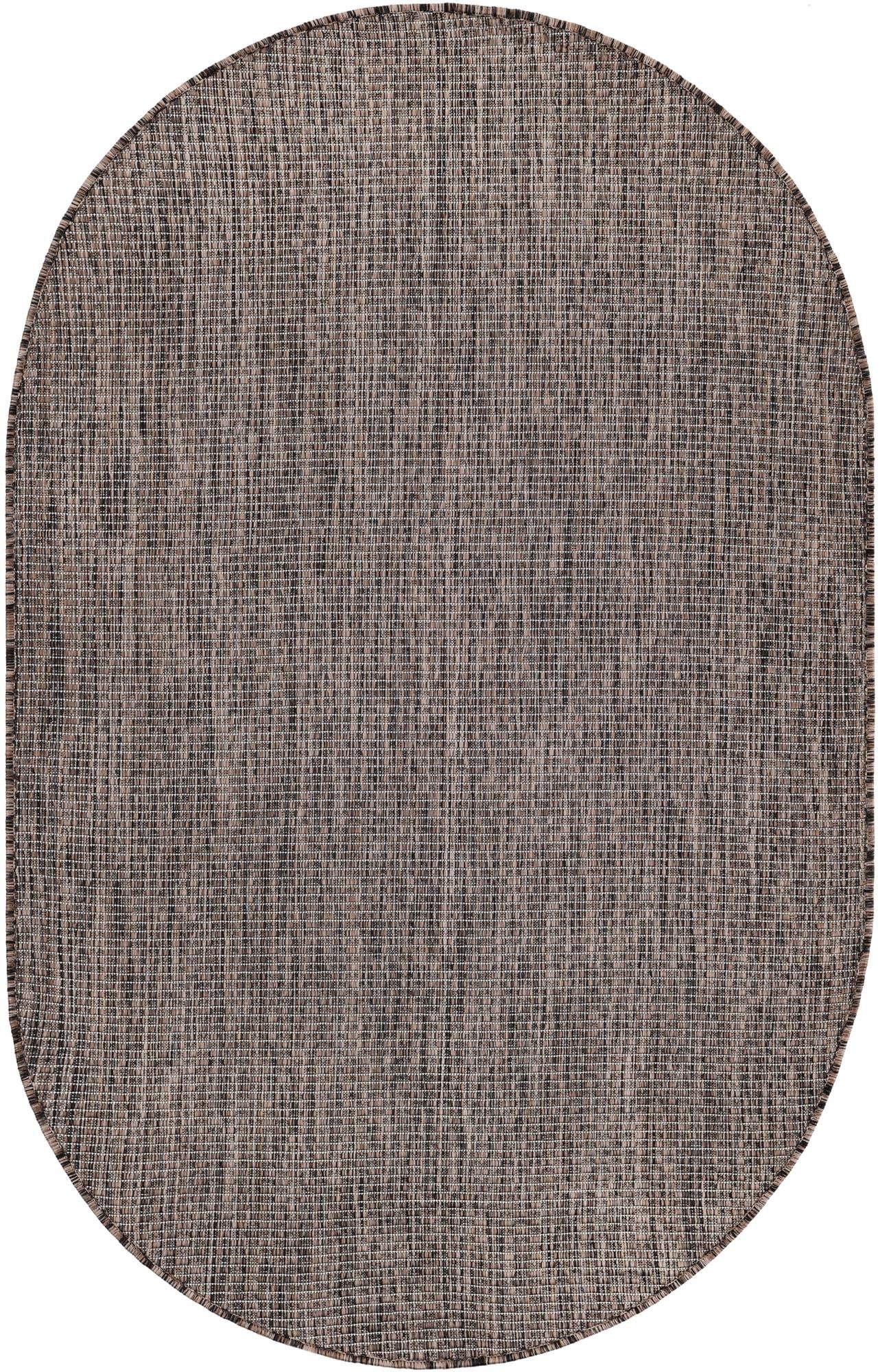 Seaside Serenity Collection Area Rug - Veranda (Light Brown)