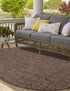 Seaside Serenity Collection Area Rug - Veranda (Light Brown)