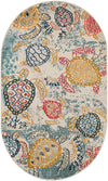 Sorrento Shores Collection Area Rug -  Massa Oval Beige  lifestyle 22