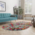 Chromatic Oasis Collection Area Rug -  Lagoon