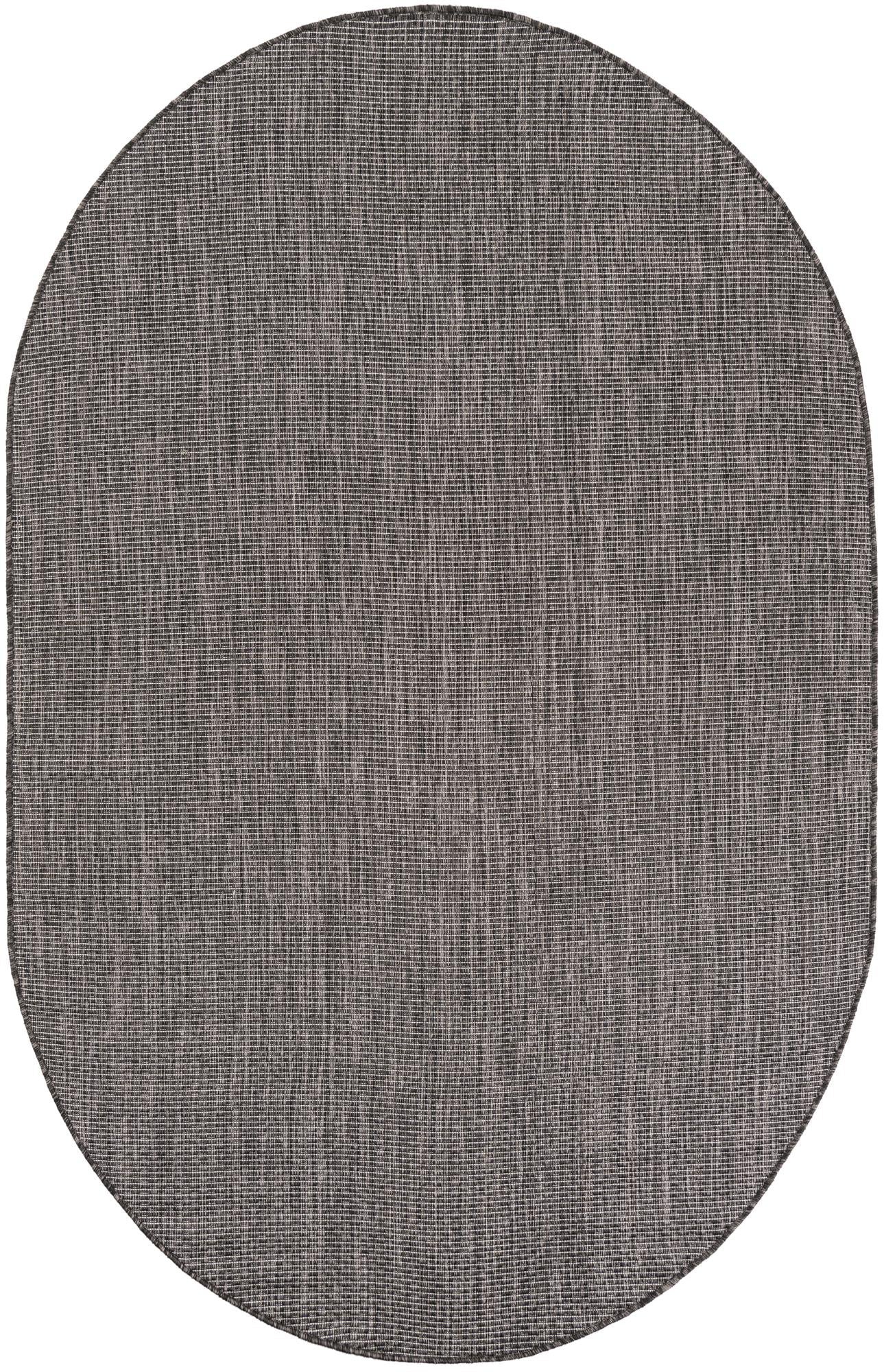 Seaside Serenity Collection Area Rug - Veranda (Black)