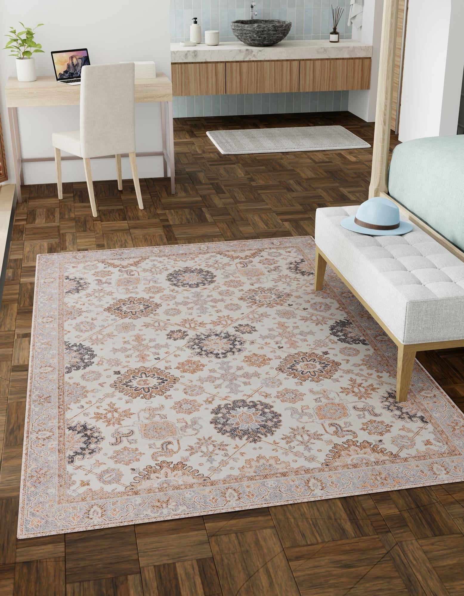 Heritage Elegance Collection Area Rug -  Himeji