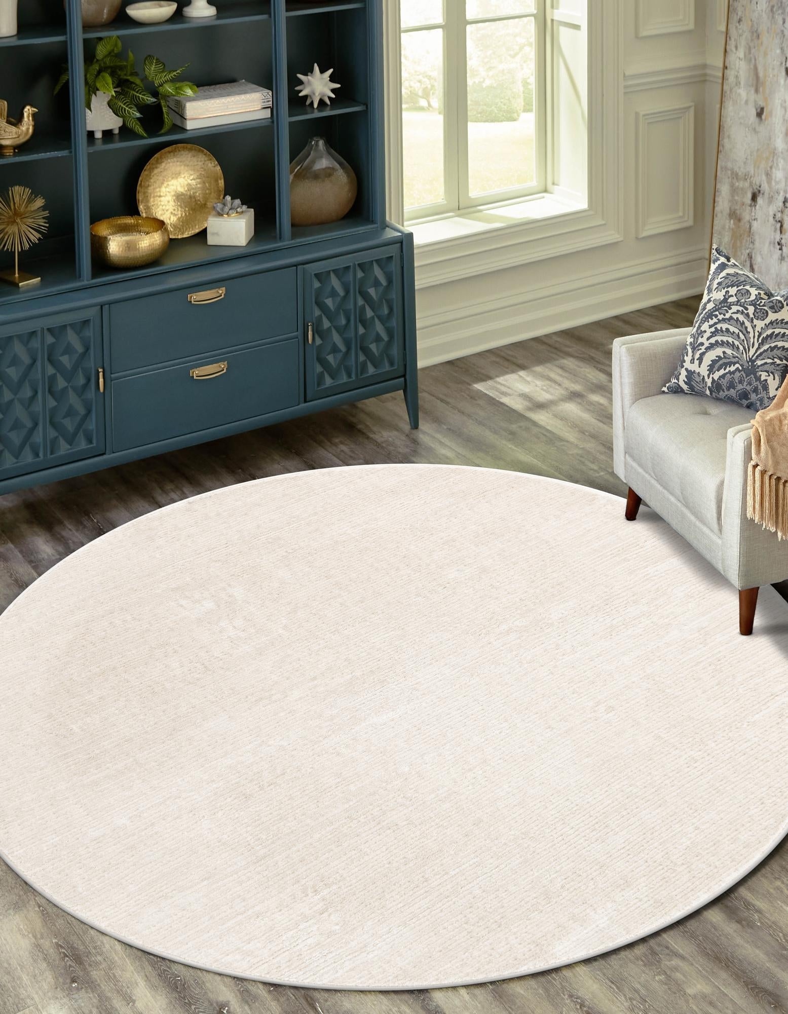 Bloomsbury Elegance Collection Area Rug -  Kensington (Ivory)