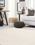 Bloomsbury Elegance Collection Area Rug -  Kensington (Ivory)