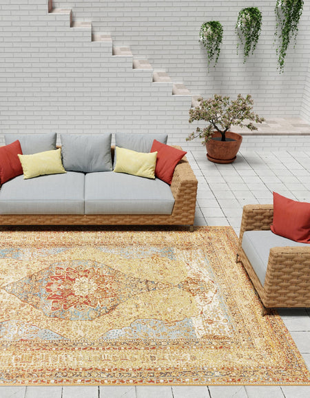 Patio Heritage Collection Area Rug -  Pergola