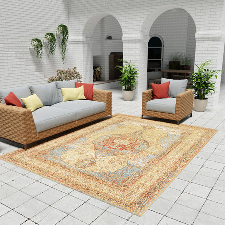 Patio Heritage Collection Area Rug -  Pergola