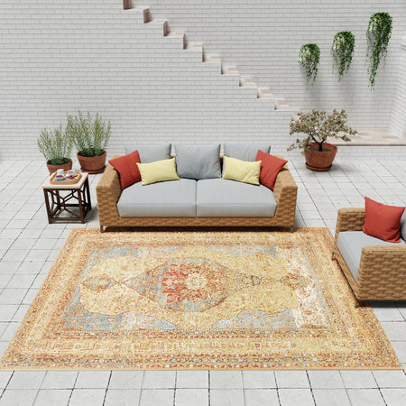 Patio Heritage Collection Area Rug -  Pergola