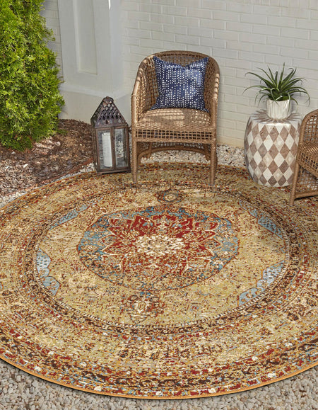 Patio Heritage Collection Area Rug -  Pergola