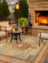 Patio Heritage Collection Area Rug -  Pergola