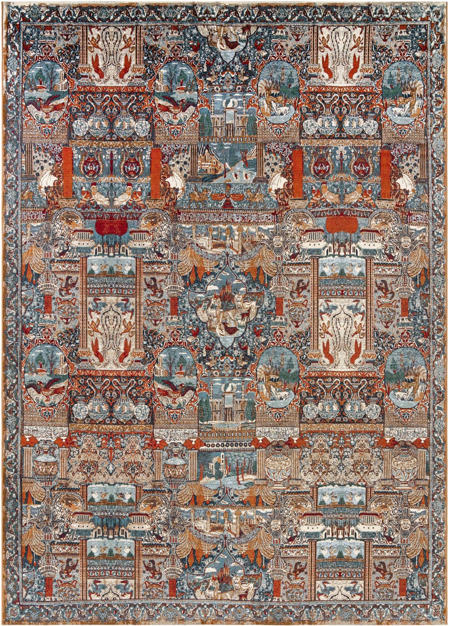 Patio Heritage Collection Area Rug -  Oasis