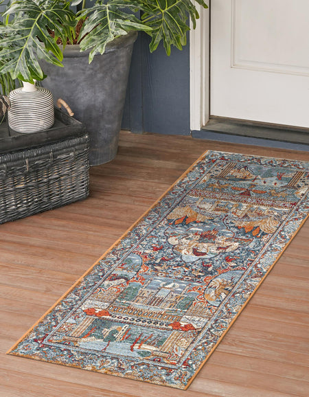 Patio Heritage Collection Area Rug -  Oasis