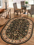 Isfahan Elegance Collection Area Rug - Naghsh-e Jahan (Green)