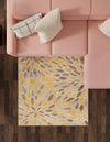 Savannah Elegance Collection Area Rug -  Riverfront Square Yellow  lifestyle 116