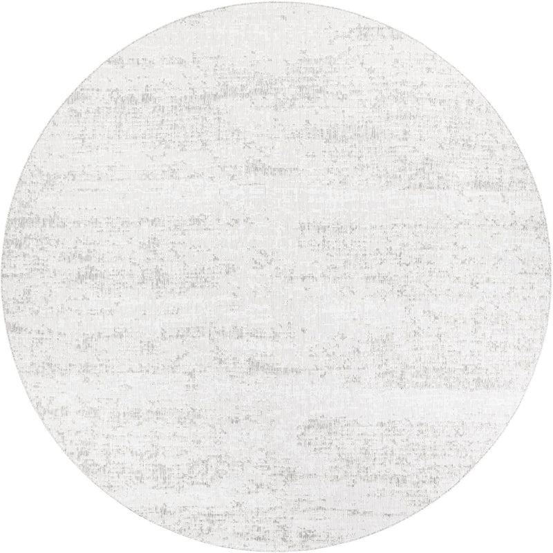 Urban Terrace Collection Area Rug -  Tribeca Round Gray Main