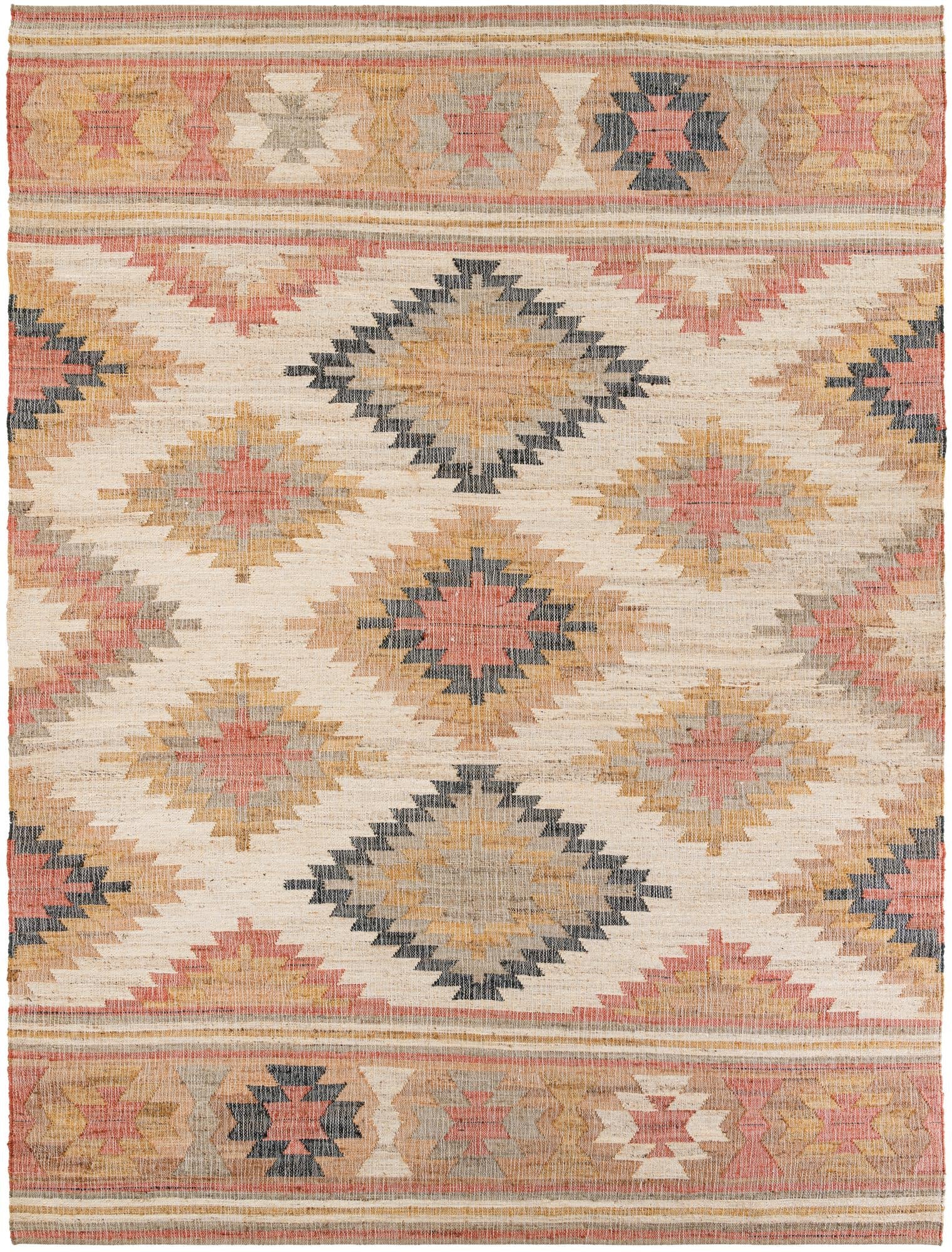 Desert Weave Jute Collection Area Rug - Sahara