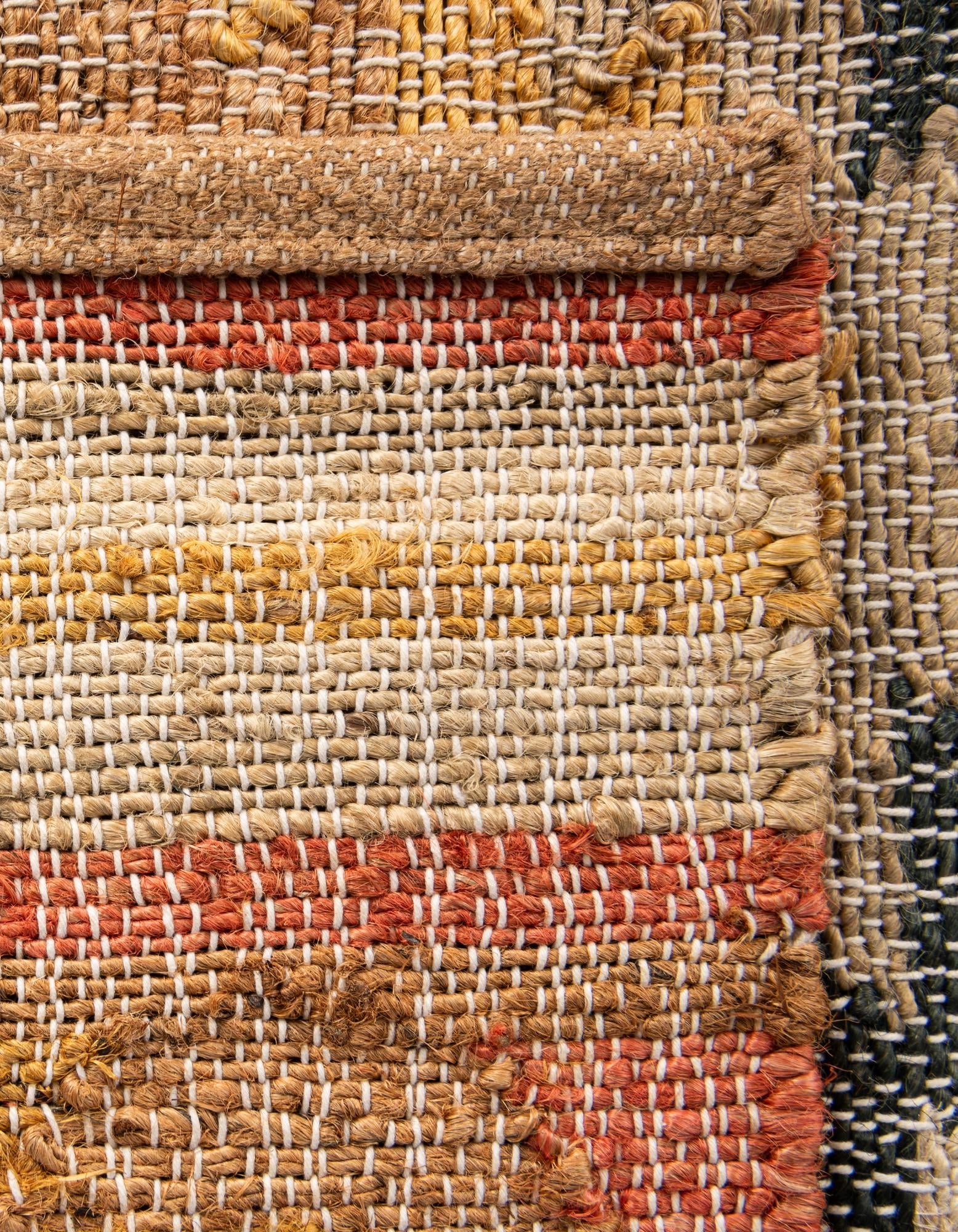 Desert Weave Jute Collection Area Rug - Sahara