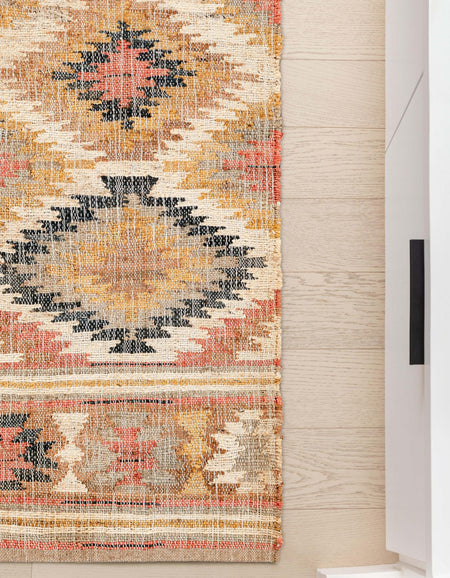 Desert Weave Jute Collection Area Rug - Sahara