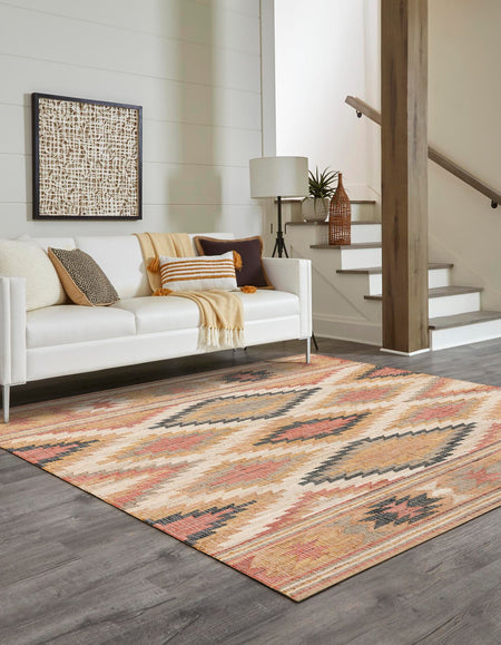 Desert Weave Jute Collection Area Rug - Sahara