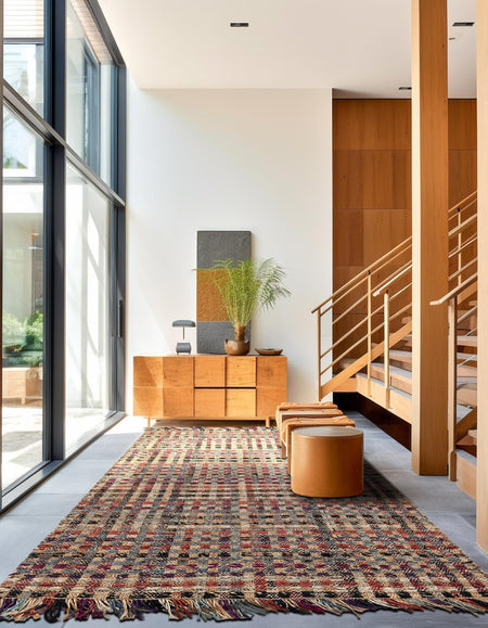 Savannah Jute Collection Area Rug - Malibu