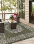 Patio Heritage Collection Area Rug - Savannah (Green)