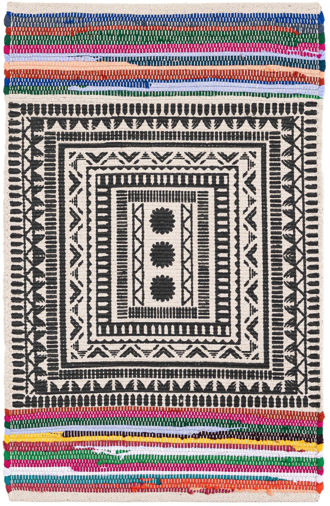 Thar Cotton Collection Area Rug -  Kovalam