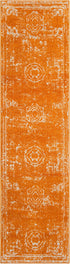 Dover Terrace Collection Area Rug -  Lagoon (Orange)