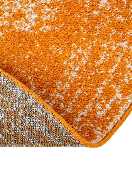 Dover Terrace Collection Area Rug -  Lagoon (Orange)